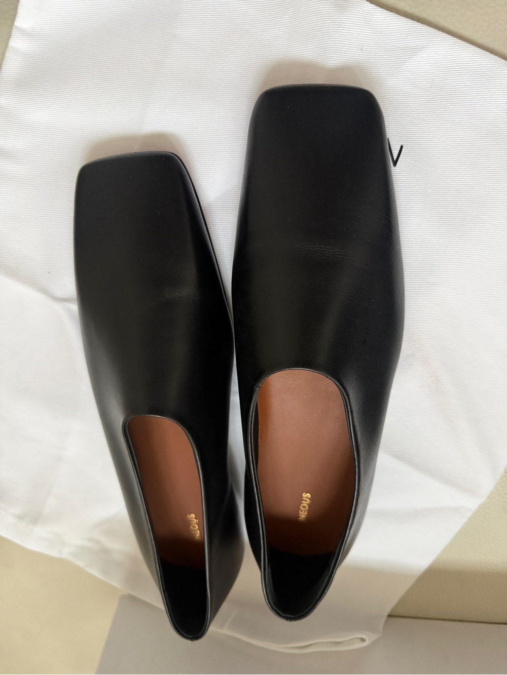 Neous Atlas Leather Ballet Flats sz 37 (IT) - Picture 5 of 12